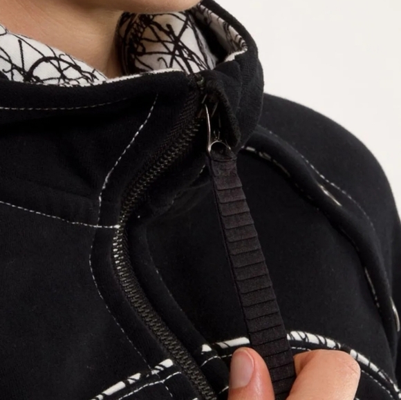 Lululemon Special Edition Convertible Full Zip Scuba Hoodie Sz 8 - Picture 3 of 10